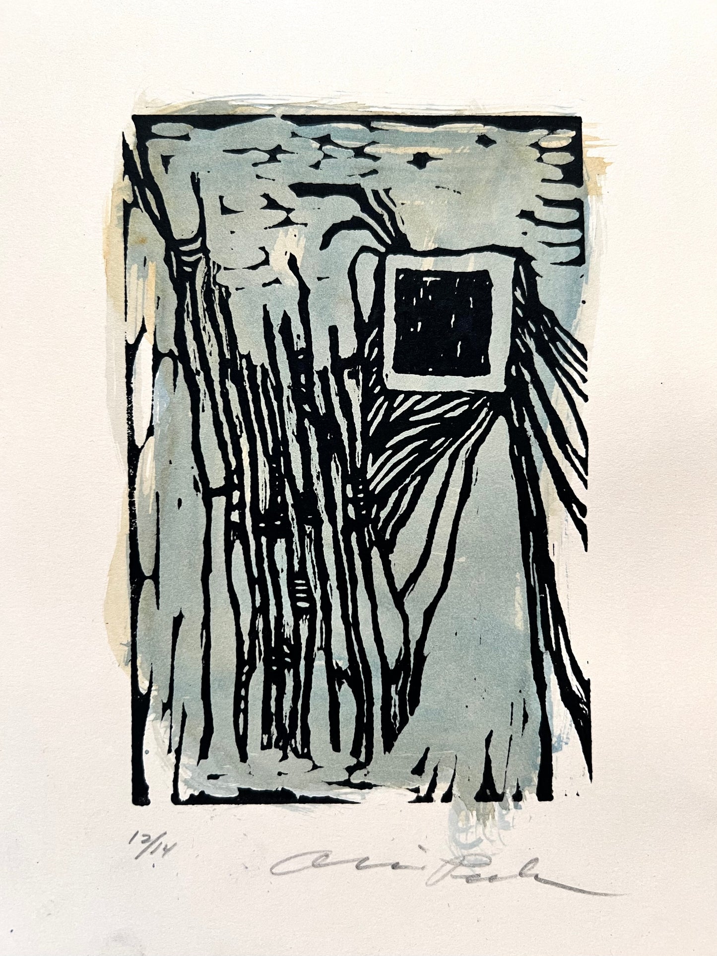 LINOCUT PRINTS ~ Cipher