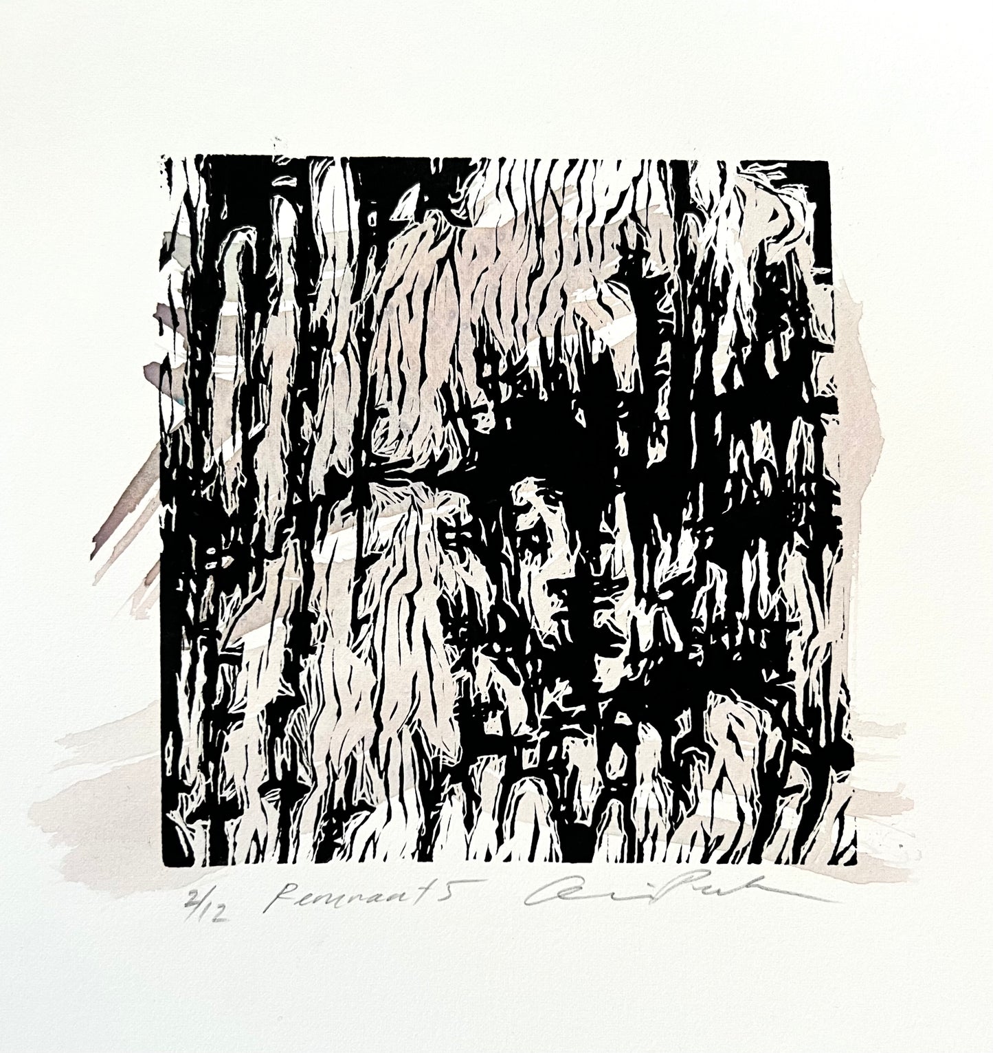 LINOCUT PRINTS ~ Remnant 4-6