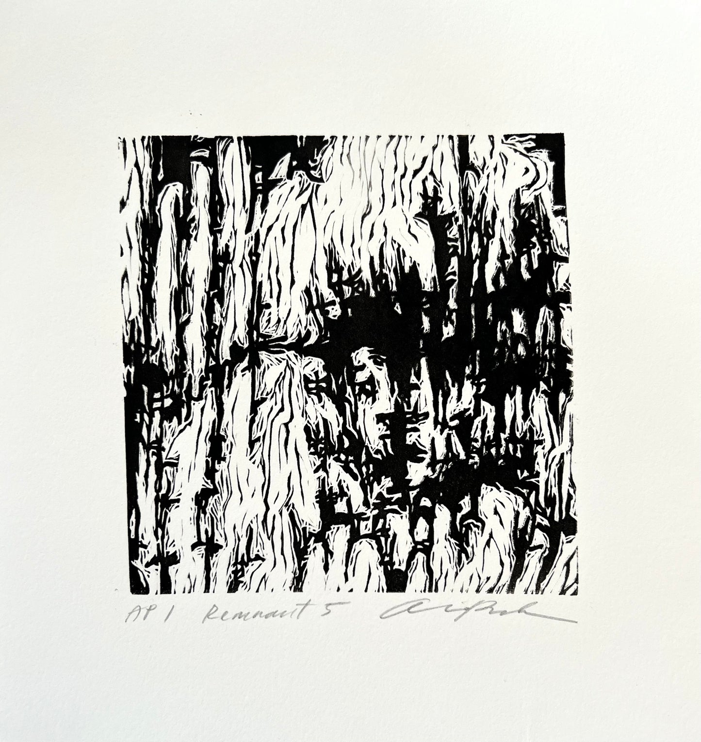 LINOCUT PRINTS ~ Remnant 4-6