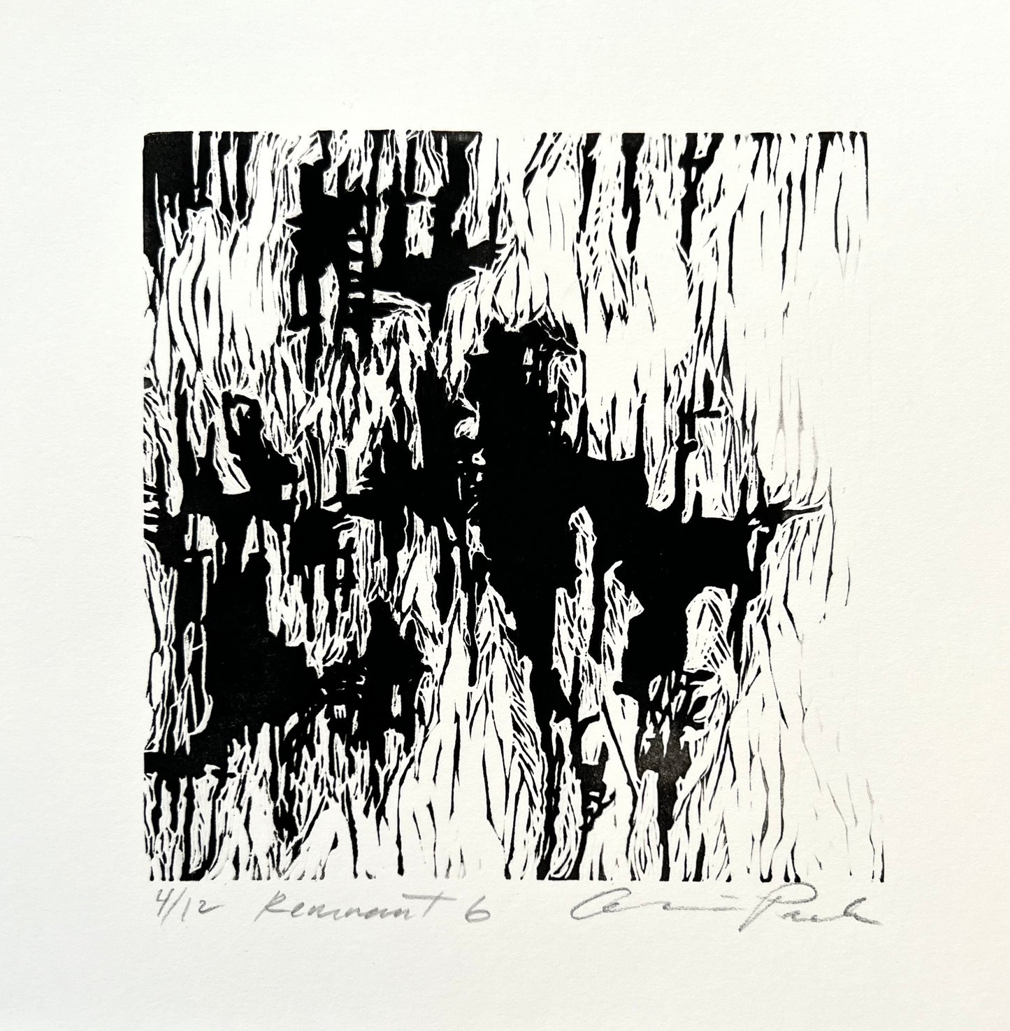 LINOCUT PRINTS ~ Remnant 4-6