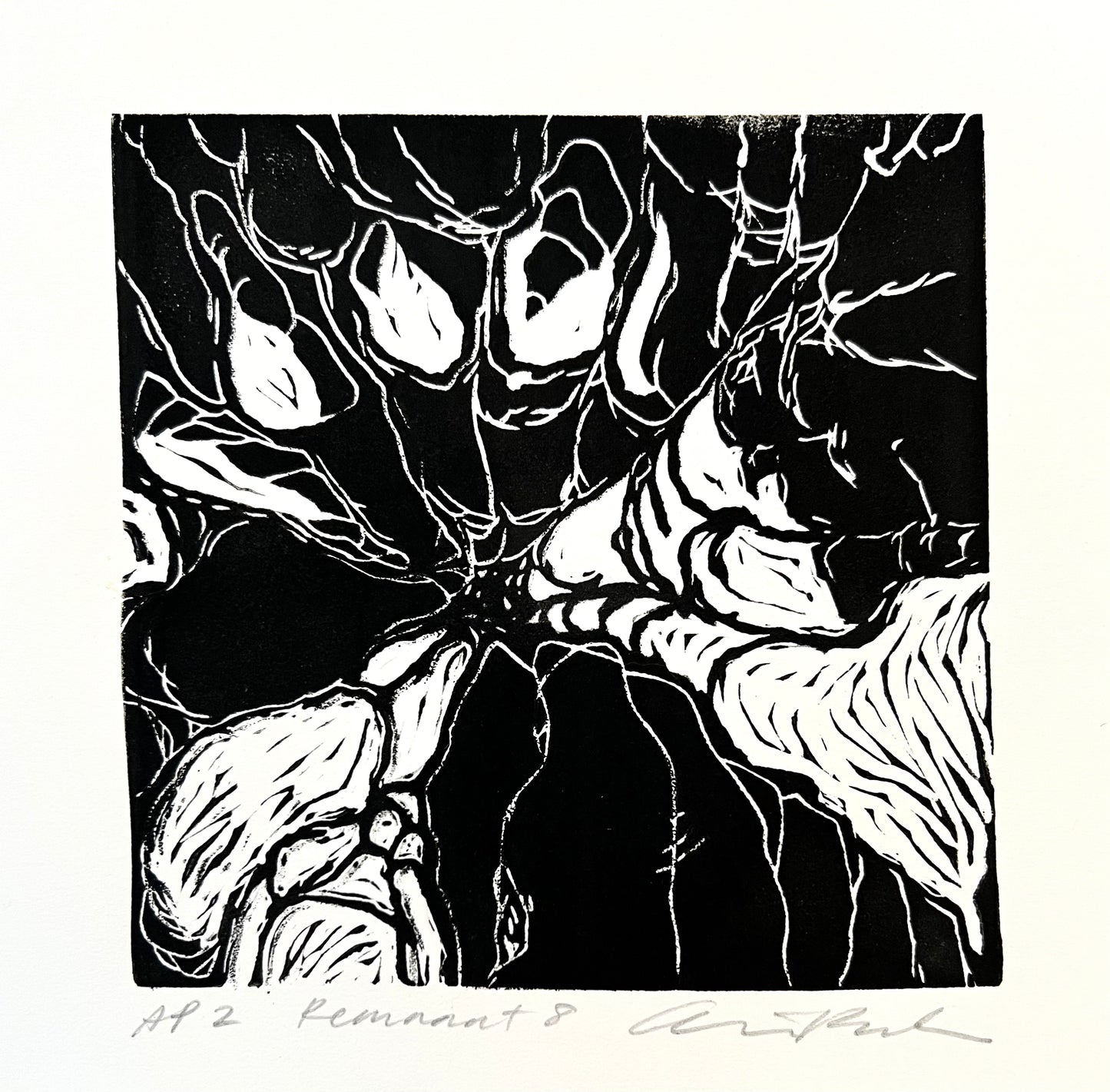 LINOCUT PRINTS ~ Remnant 7-9