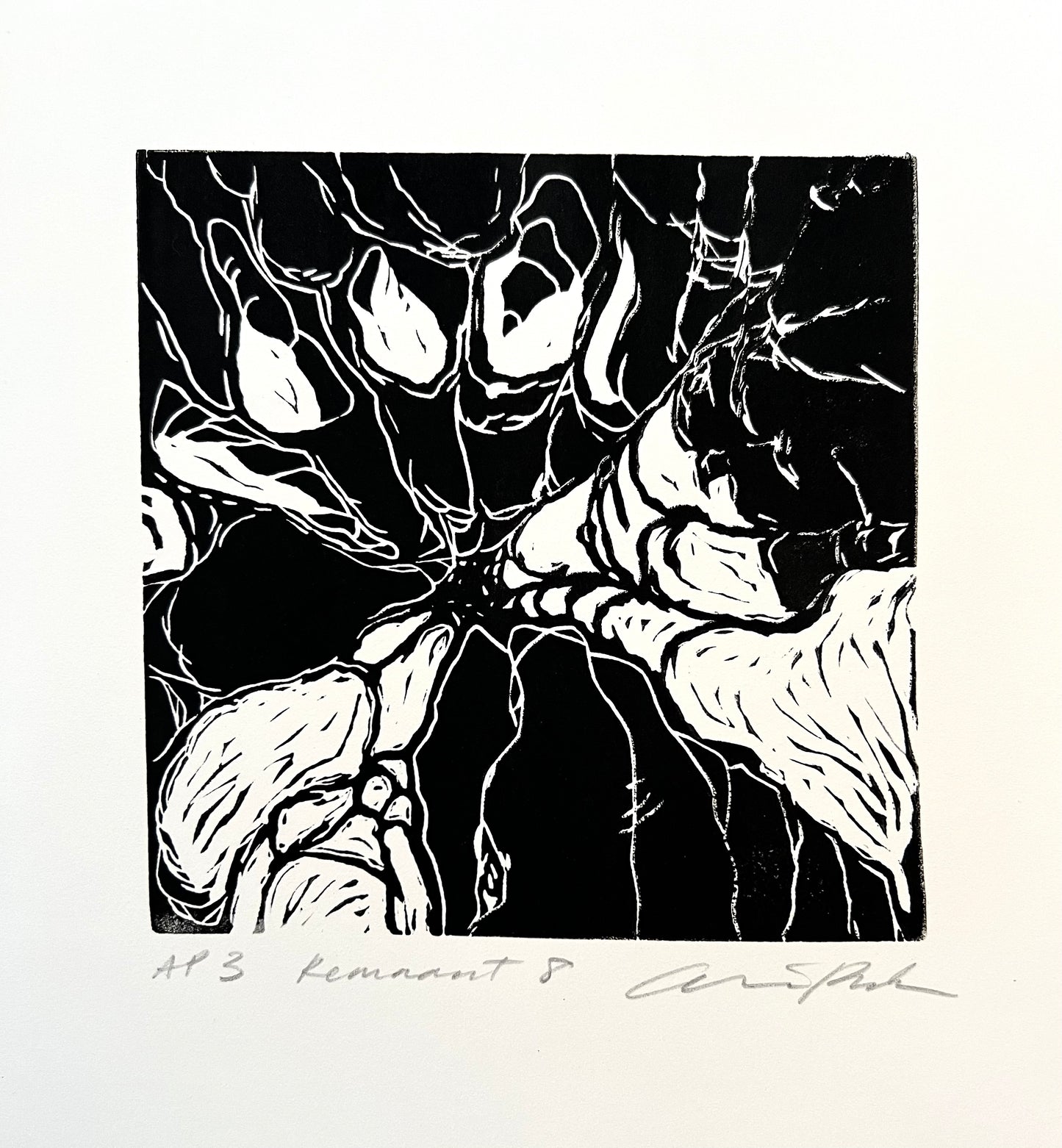 LINOCUT PRINTS ~ Remnant 7-9